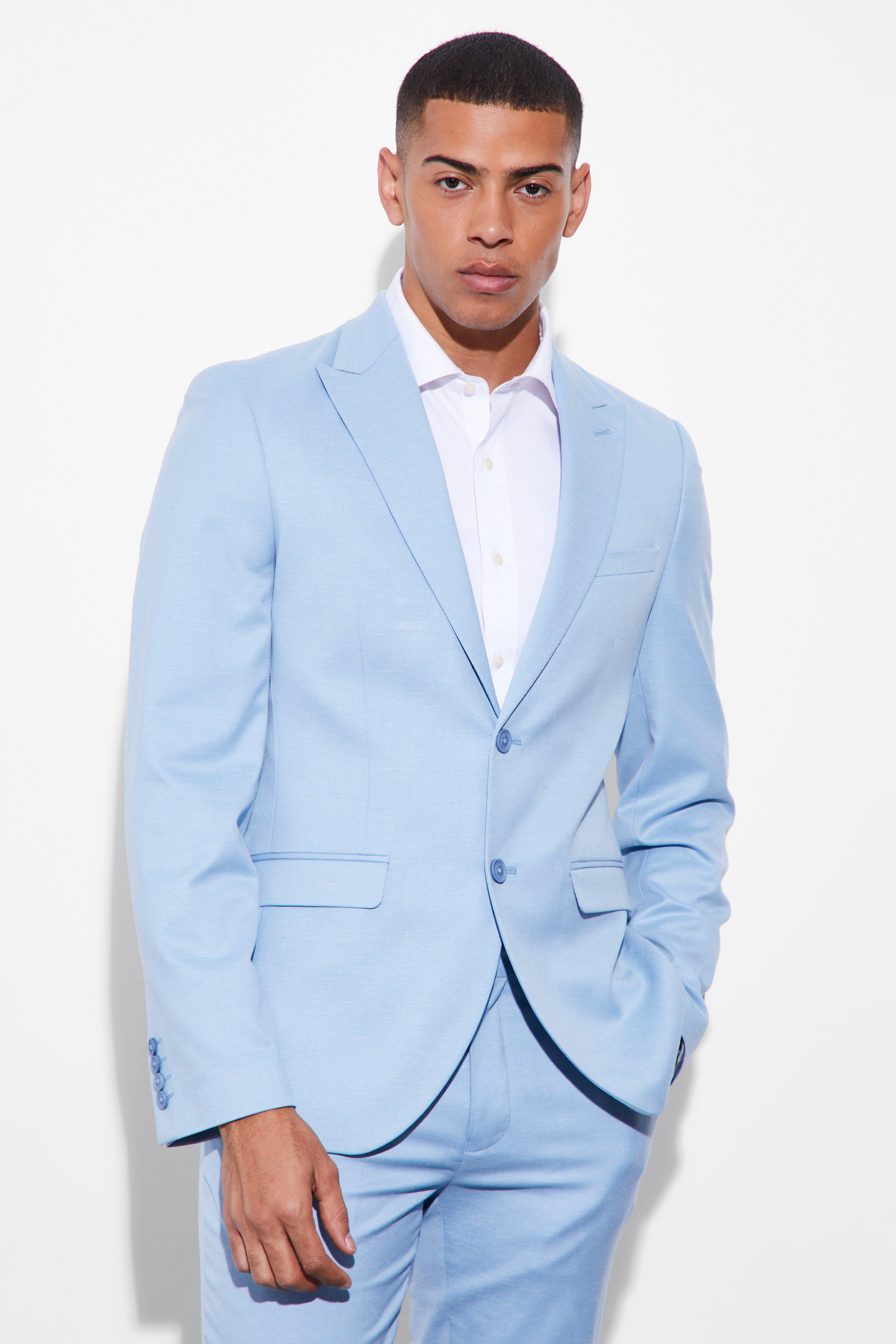 Baby blue sale suit jacket